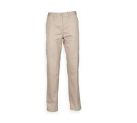 Women's cotton-blend chino trousers Henbury Beige XL
