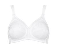 Triumph Women's Doreen + Cotton 01 N, Non-Wired Bra, White