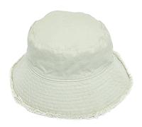 Womens Cotton Bucket Hats Pre Washed Faded Look Bush Hat Sun Cap in Pink, Sage (Sage Green)