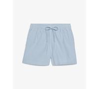 Women's Cotton Checked Shorts Superdry Bleu XS
