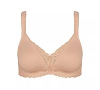 Triumph Womens Modern Lace+Cotton N Bra, Beige, 40C UK