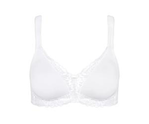Women's cotton lace bra Triumph Modern N Blanc 90E