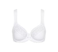 Triumph Women's Modern Lace+Cotton W02 Bra, White, 36D