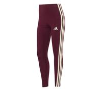 Women's cotton leggings adidas Essentials 3-Stripes Rouge S