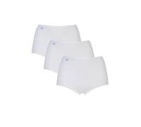 Womens Cotton Maxi Briefs Knickers, Soft Seamless, Basic, Multipack of 3 Sloggi