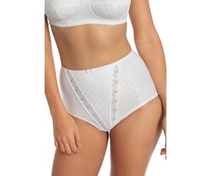 Women's cotton panties Sassa Miederslip Jacquard Blanc 42
