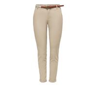 Women's cotton pants Only Biana Beige 36x32