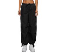 Urban Classics Cotton Parashute Cargo Pants Black 5XL Women