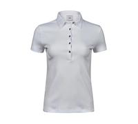 Women's cotton polo Tee Jays Pima Blanc 2XL