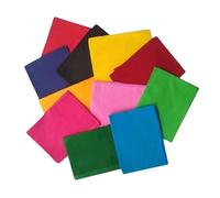 Women's Cotton Saree Falls in Assorted Multicolor, Quality Saree Falls for Traditional Saree Draping, Soft & Comfortable, Suitable for All Occasions - (Pack of 10, Multicolour with 2 Free Needles)