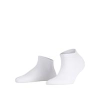 FALKE Women's Family W Sn Sustainable Cotton Low-Cut Plain 1 Pair Trainer Socks, White 2009, 5.5-8