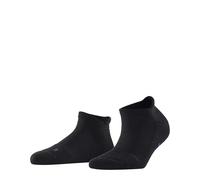 FALKE Women's Keep Warm W Sn Wool Low-Cut Plain Trainer Socks 1 Pair, Black 3000, 5.5-7.5