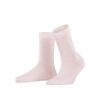 FALKE Women's Cotton Touch W So Thin Plain 1 Pair Socks, Pink Light 8458, 2.5-5