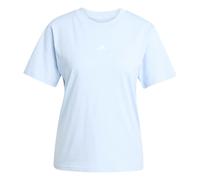 Women's cotton T-shirt adidas Essentials Small Logo Bleu XS