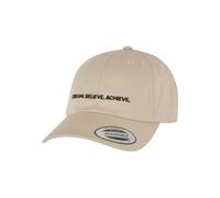 Women's cotton twill baseball cap Miss Tee Dream Believe Achieve Gris TU