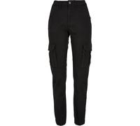 Women's cotton twill Trousers Urban Classics Utility Noir 28