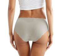 womens cotton underwear seamless ice silk underwear wide waist low waist invisible breathable invisible solid color