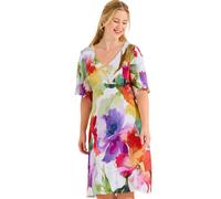 Women's Cover Up Dress Roma by Lisca 049597 Size S-XL white & blue