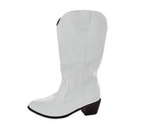 Women's Cowboy Cowgirl Boots, Winter Boots Women, Stylish Embroidery Pointed Toe Ankle Boots, Lightweight Non-Slip Walking Shoes, Street Outdoor Shoes For Hiking Travelling Dating And Daily