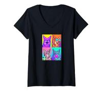 Women's Coyotes Funny Coyote V-Neck T-Shirt