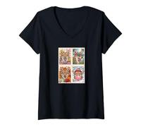 Women's Coyotes Funny Coyote V-Neck T-Shirt