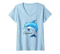 Women's Cozumel Mexico Souvenir/Cozumel V-Neck T-Shirt