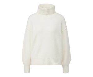 Women's Cozy Knit Jumper with Wide Roll Neck s.Oliver Beige 32