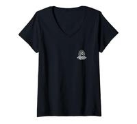 Women's Crazy About English Springer Spaniel Minimalist V-Neck T-Shirt