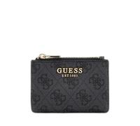 GUESS Card Holder Laurel II SLG Card Case Dark Taupe Logo
