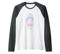 Womens Cricket Jersey India - Champions of The Pitch Raglan Baseball Tee