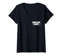 Women's Crime Scene Cleaner Uniform Costume TEE V-Neck T-Shirt
