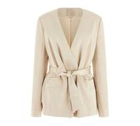 Womens crinkled satin blazer Guess Casey Beige S