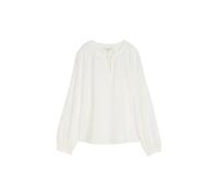 Women's Crinkled Structure Blouse Tom Tailor Blanc 38