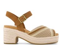 Women's Crochet Heeled Sandals Toms Ispeto Beige 37,5