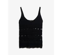 Superdry W6012031a Sleeveless T-shirt Black M Woman