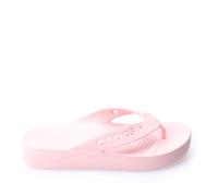 Crocs Women's Baya Platform Flip Sandal, Petal Pink, 4 UK