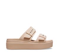 Women's Crocs Brooklyn Buckle Sandal in Pink