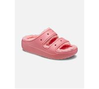 Women's Crocs Women's Classic Cozzzy Sandal in Hot Blush - Red