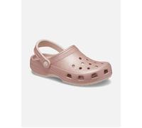 Women's Crocs Classic Glitter Synthetic Quartz Clogs - Pink