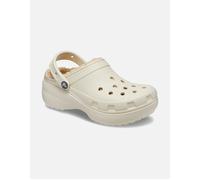 Crocs | Women | Classic Platform Lined | Clogs | Bone | 7