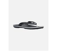 Women's Crocs Crocband Flip Croslite Rubber Black Slippers