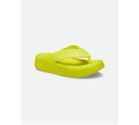 Crocs Getaway Platform Acid Green Womens shoes 209410-76M in a Plain in Size 7