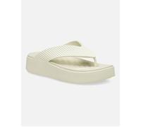 Crocs Flip flops / Sandals (Shoes) Getaway Groove Platform Flip in Beige 7
