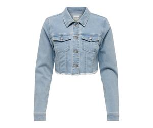 Women's crop denim jacket Only Wonder Bleu XL