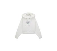 Women's crop hoodie Guess Baker Blanc XL