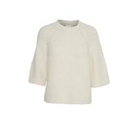 Women's crop sweater KAFFE Emilie Blanc S