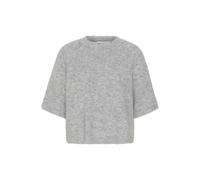 Women's crop sweater KAFFE Emilie Gris 2XL