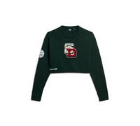 Women's crop sweater Superdry Varsity Vert M