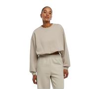 Women's crop sweatshirt Urban Classics Beige XL