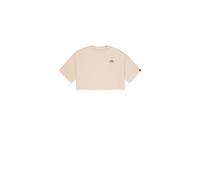 Women's crop T-shirt Alpha Industries Basic Beige L